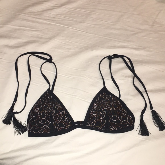 rose gold bikini top